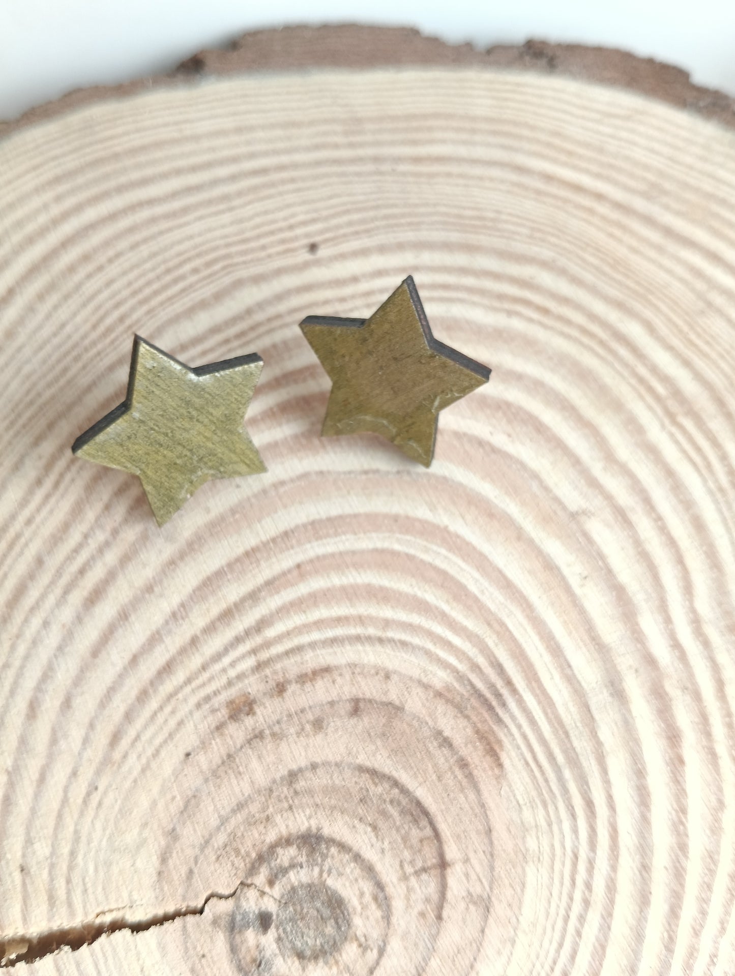 Pendientes Estrella Dorada