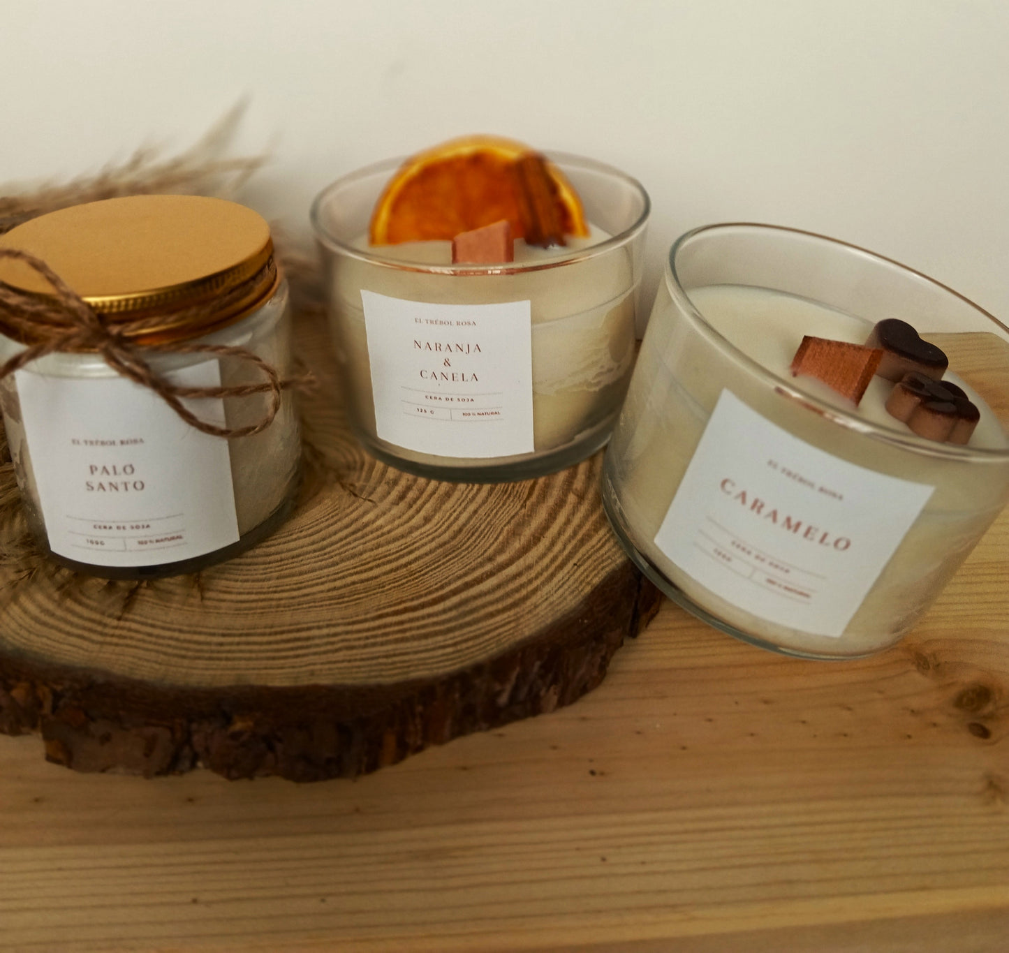 Vela Aromática Naranja y Canela