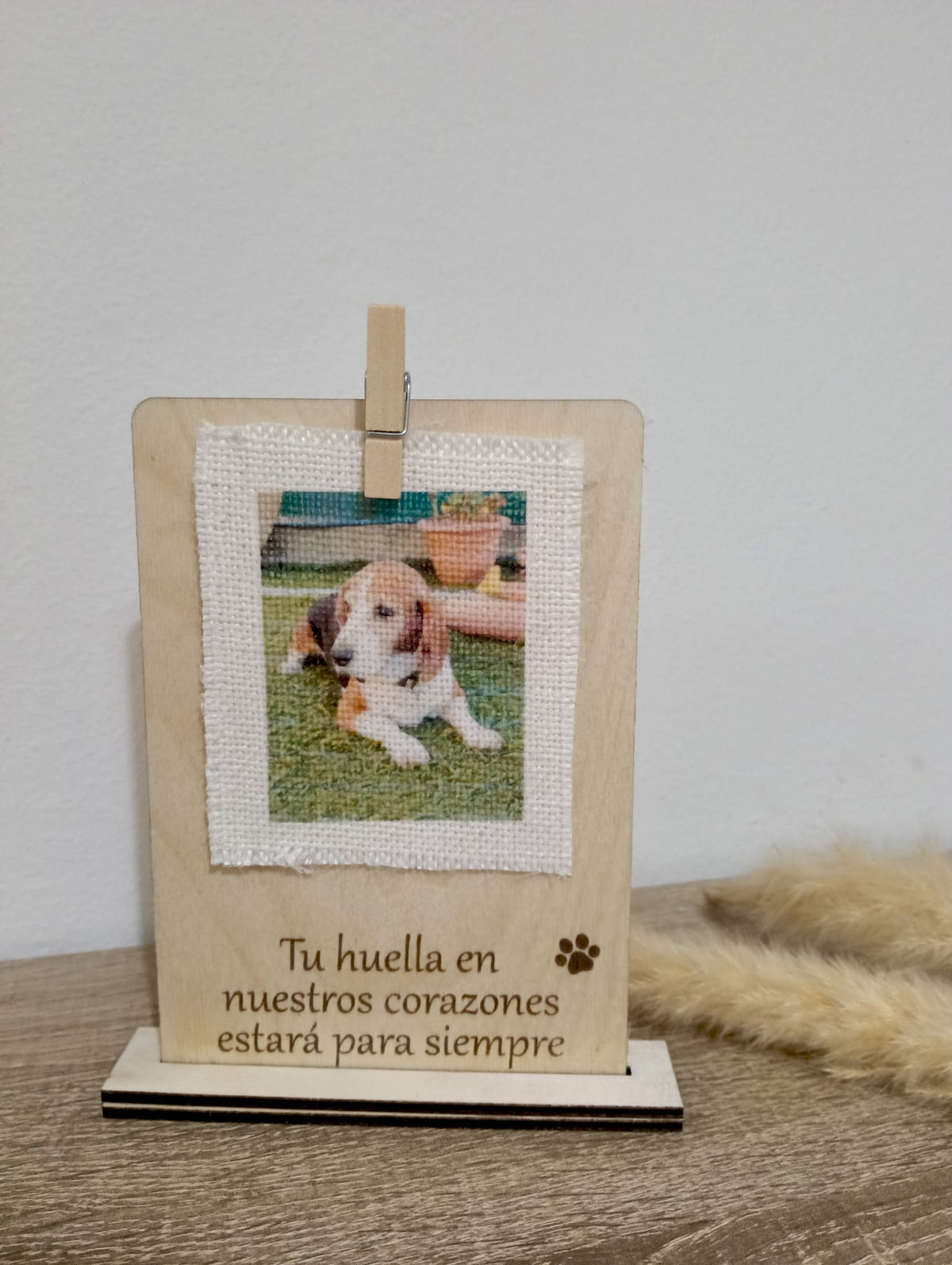 Un recuerdo para siempre | Placa personalizada con foto