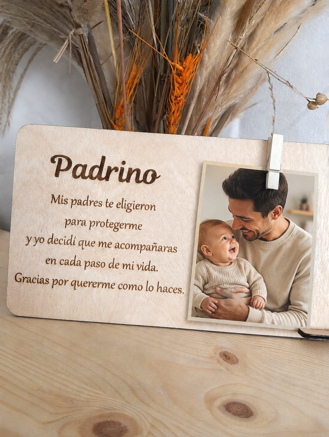 El gracias que tus padrinos van a enmarcar