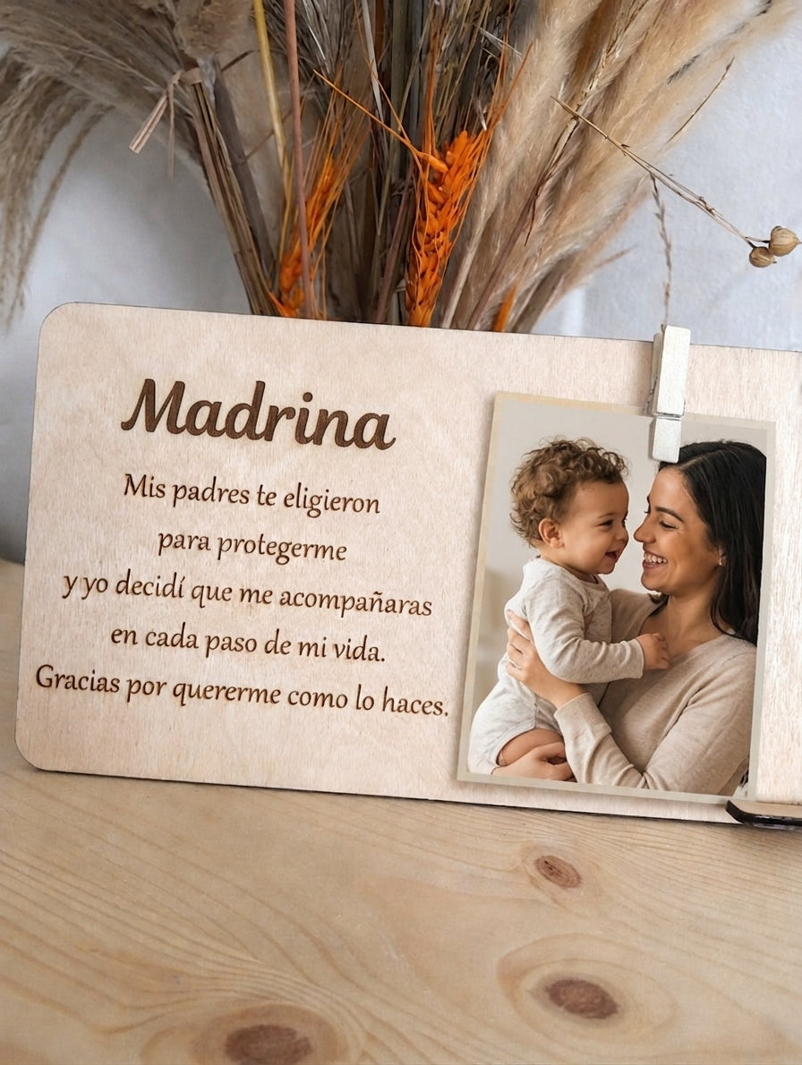 El gracias que tus padrinos van a enmarcar