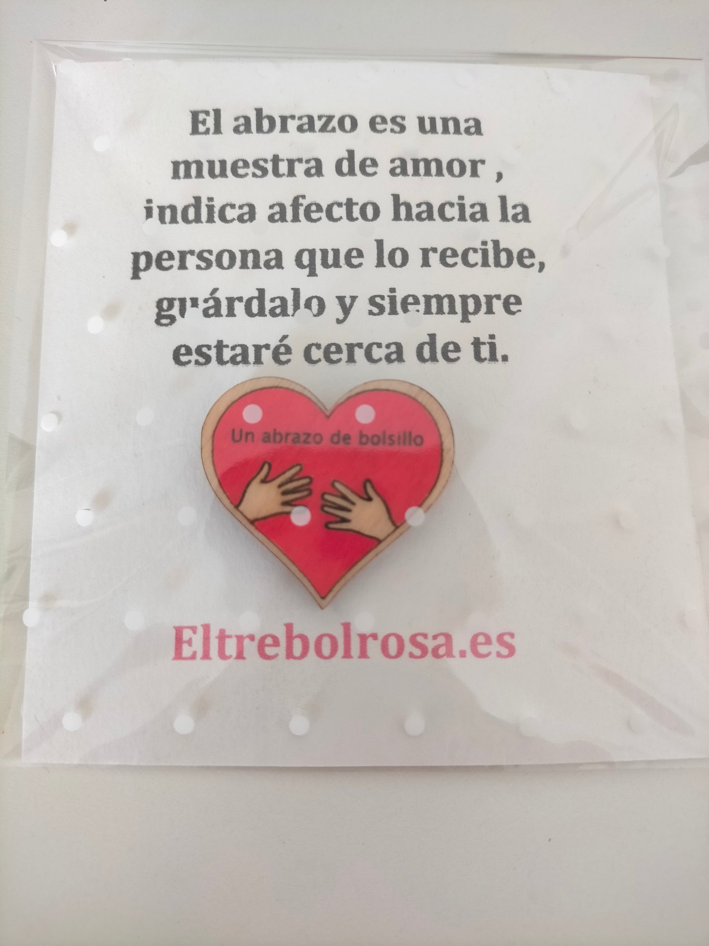 Abrazos de bolsillo
