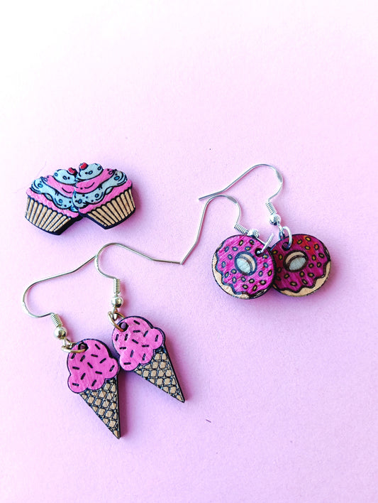 Pendientes dulces cuquis