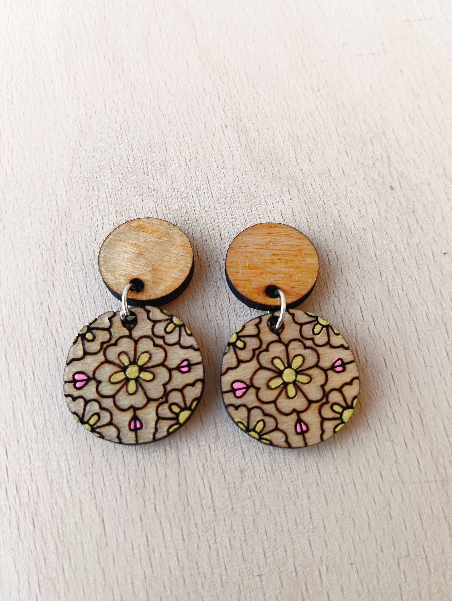 Pendientes Mandala pequeña