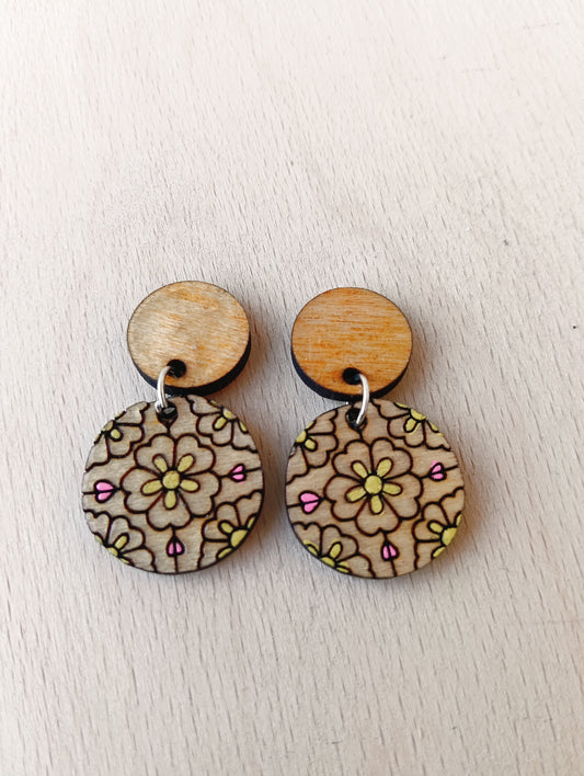 Pendientes Mandala pequeña