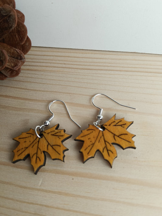 Pendientes Hojas de Otoño