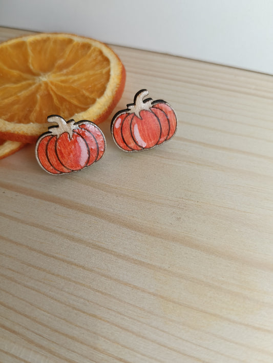 Pendientes Calabazas