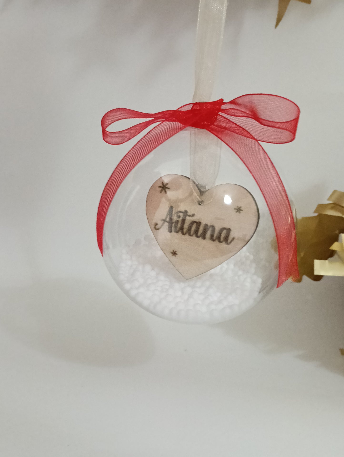 Bola Navidad personizada " Árbol - Corazón - Copo "
