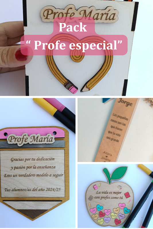 Pack " Profe especial "