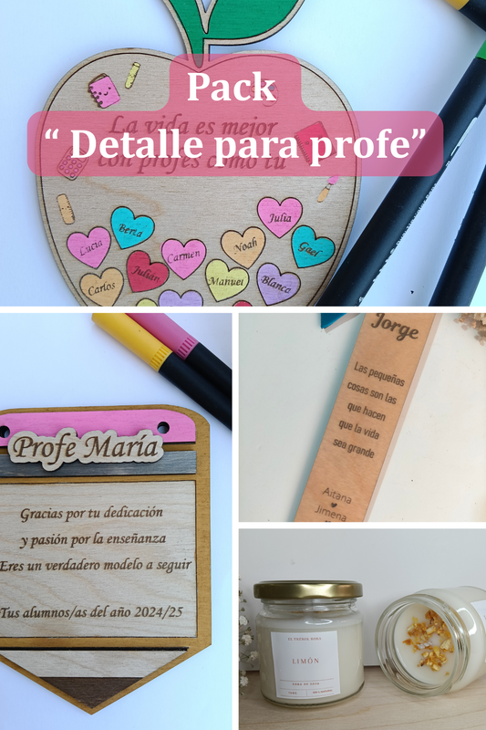 Pack "Detalle para profe"