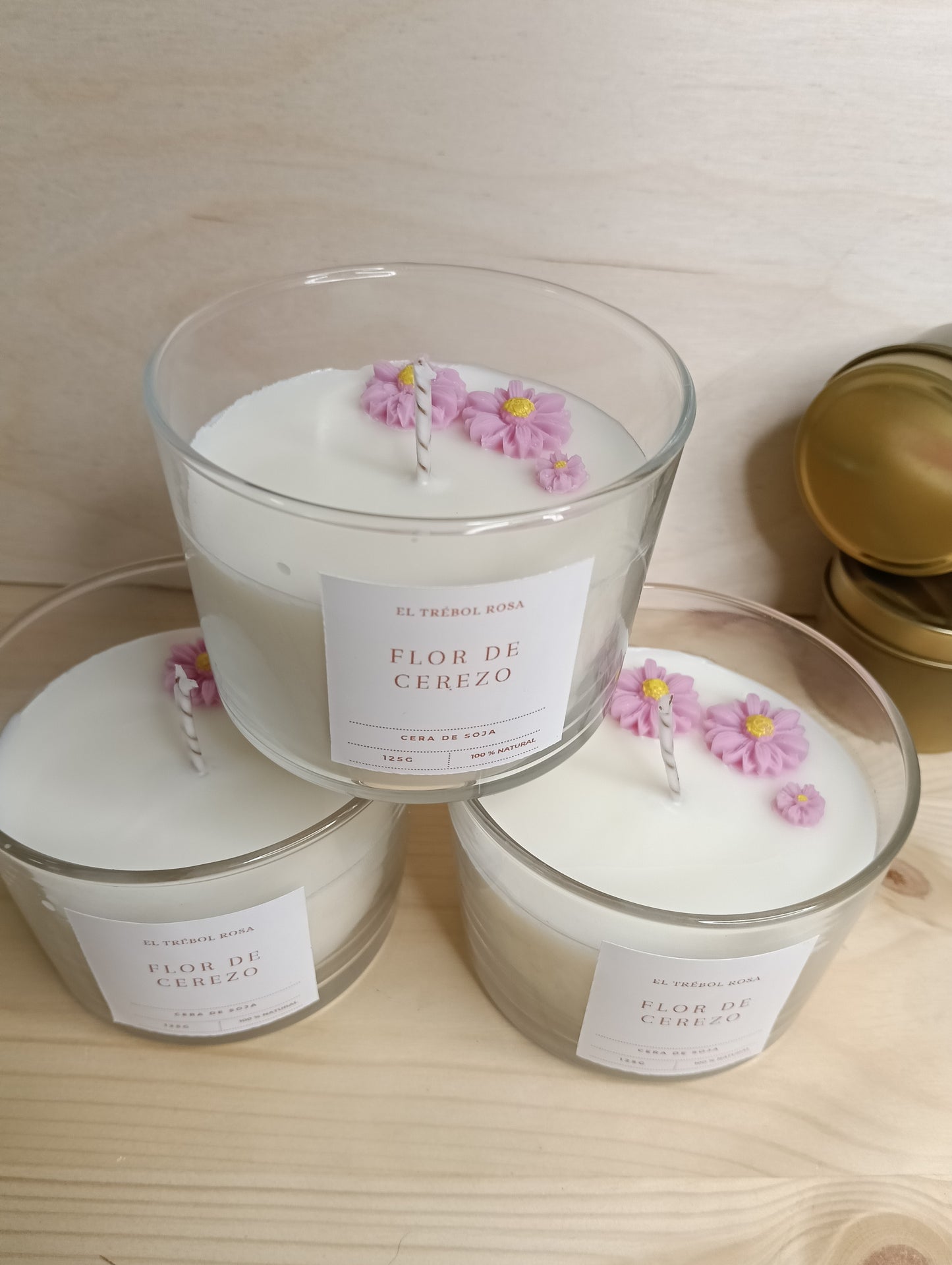 Vela Aromática Flor de Cerezo