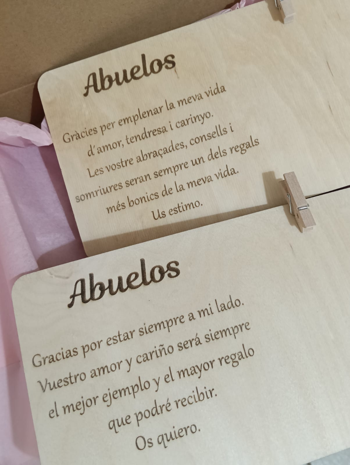 El gracias que tus padrinos van a enmarcar