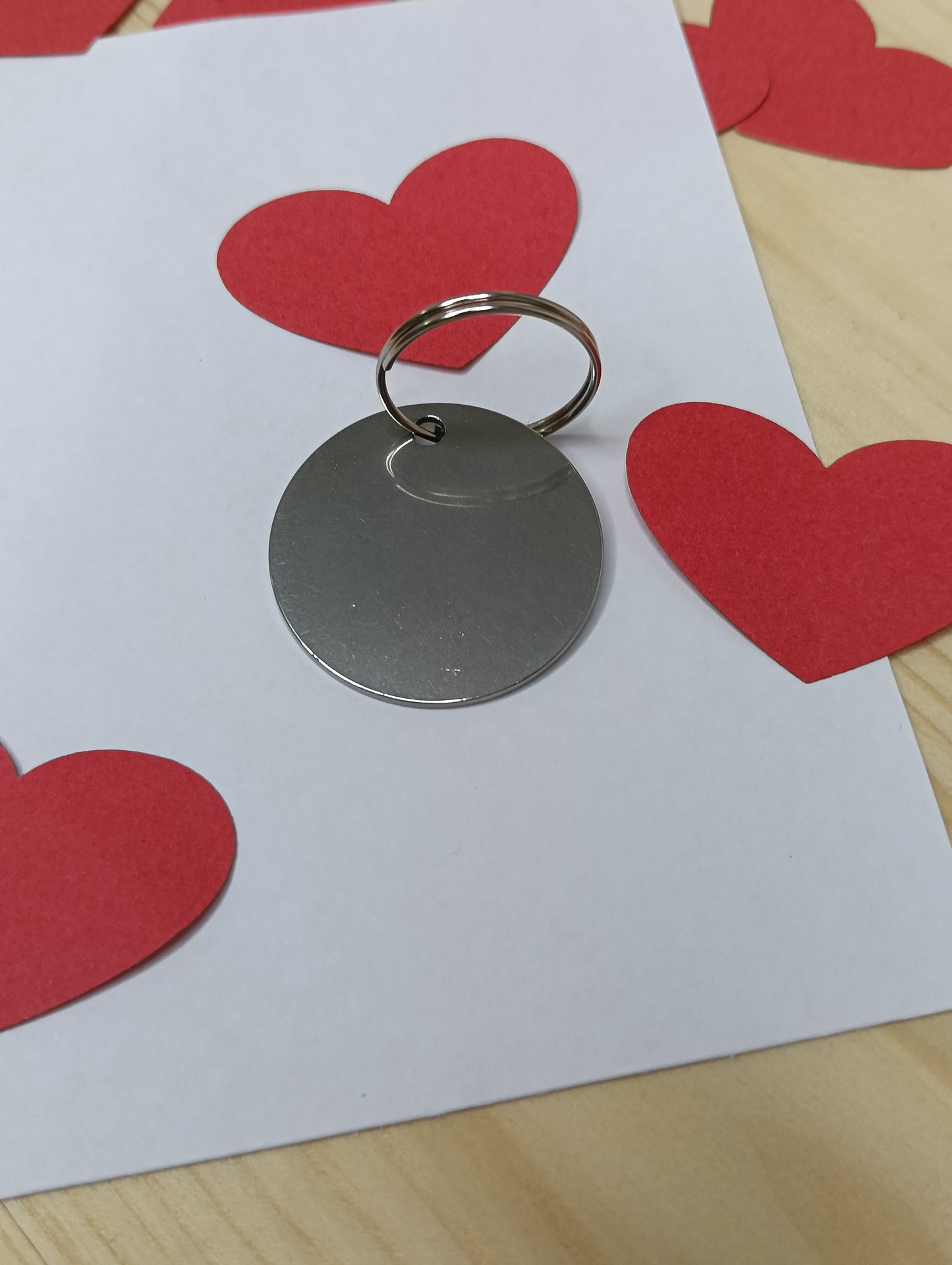 Llavero de acero personalizado