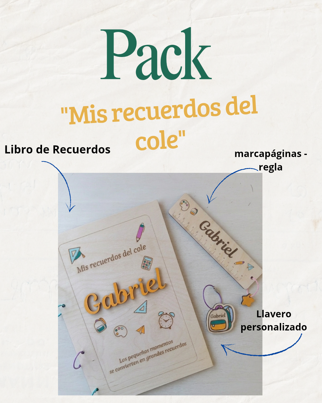 Pack "Mis Recuerdos del Cole"