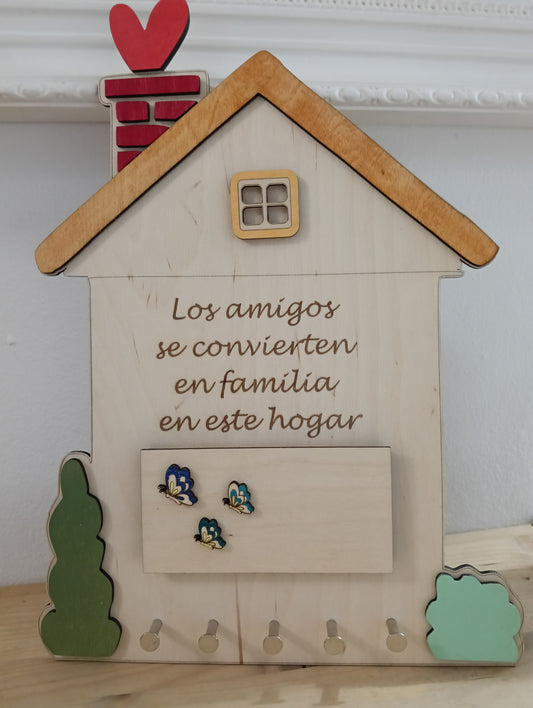 Cuelgallaves "Hogar"