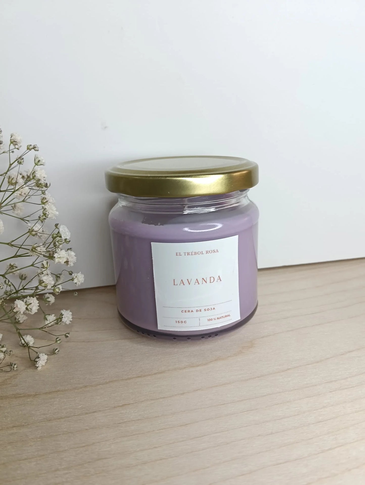 Vela Aromática de Lavanda – Calma en estado puro